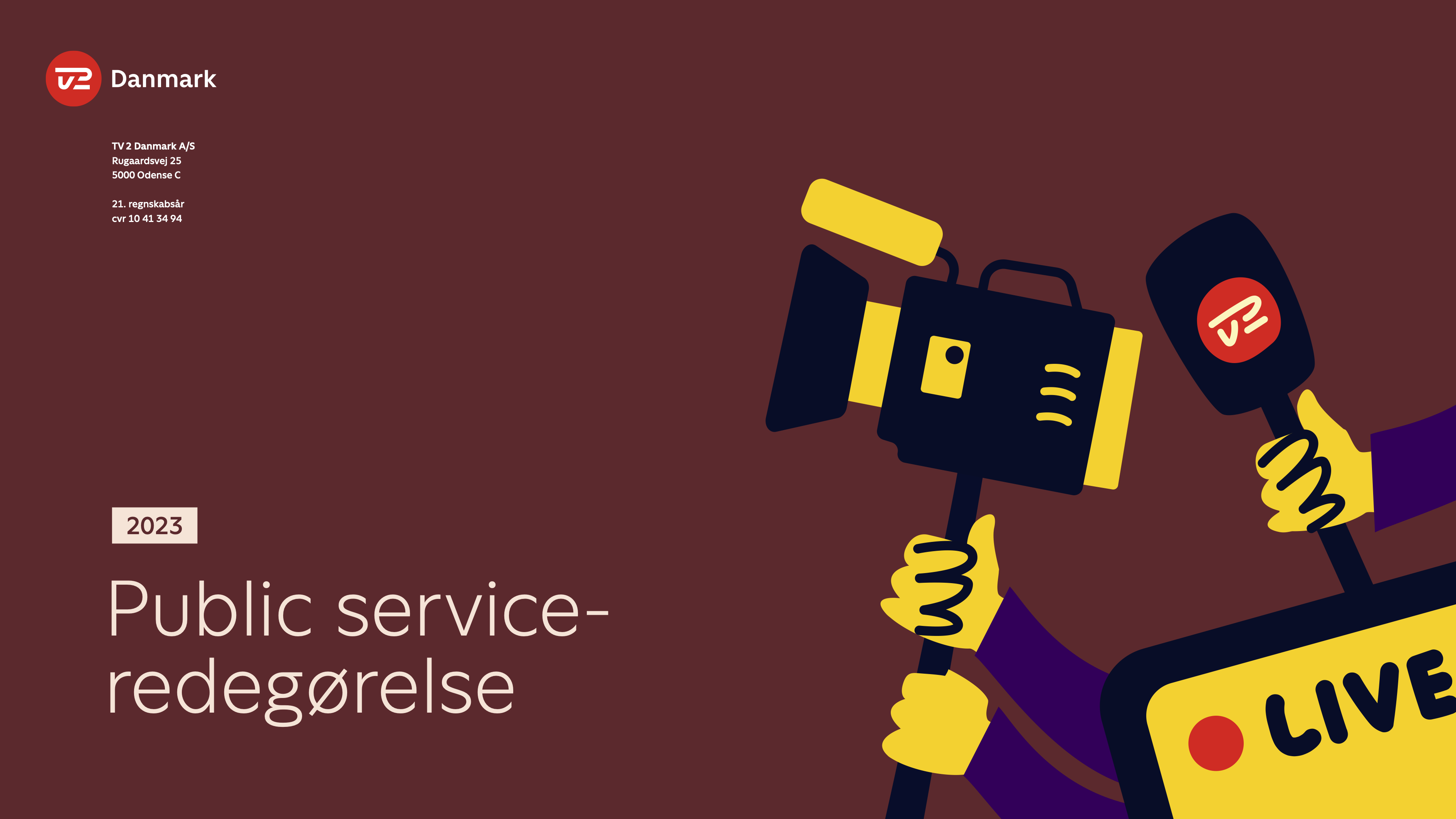 Coverbillede public service-redegørelse 2023